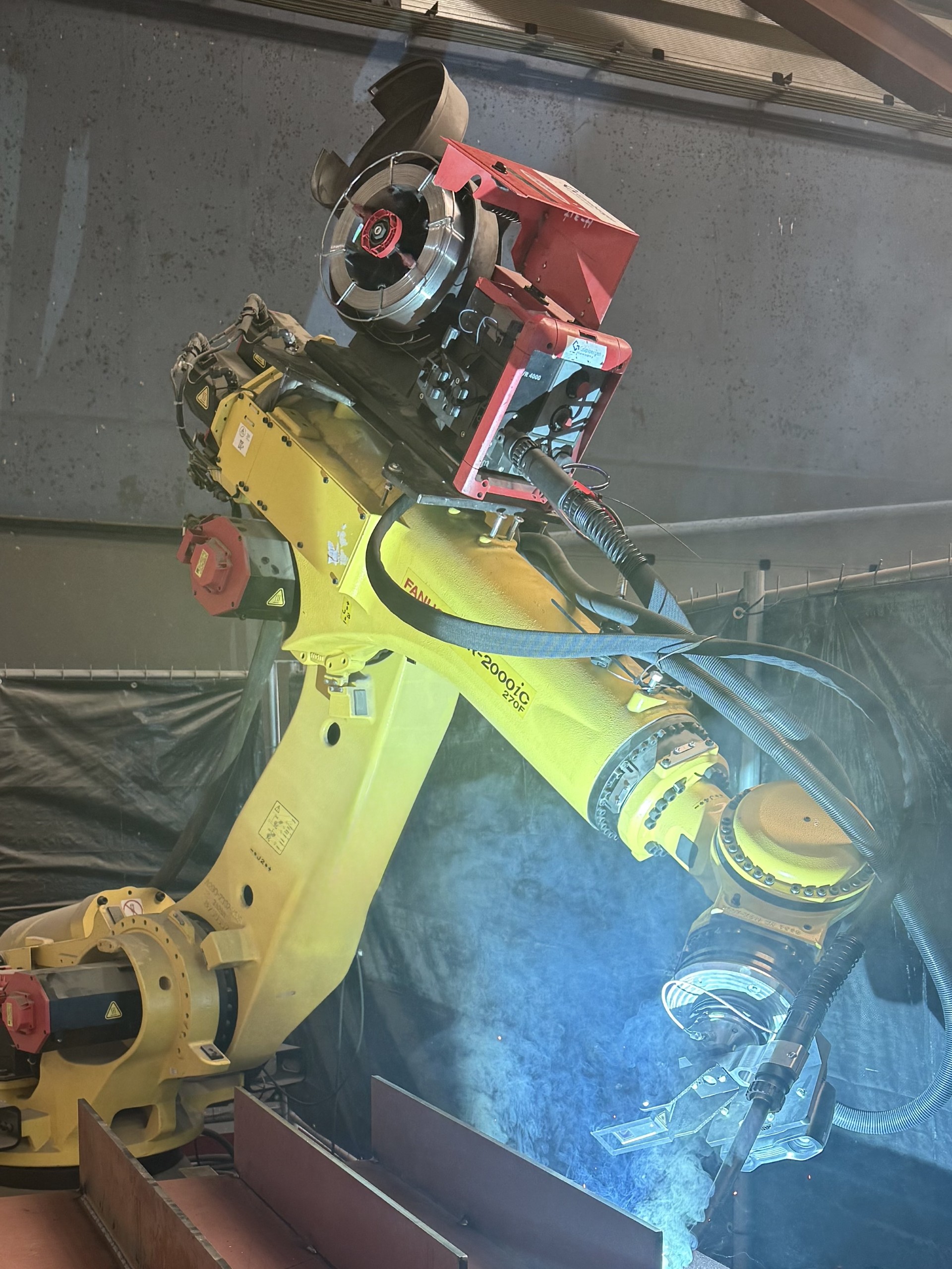 AIM-Robotics freesrobot in de Hubertustunnel